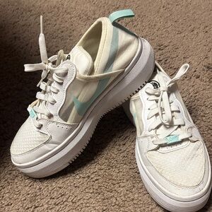 Nike Cream and Mint Sneakers